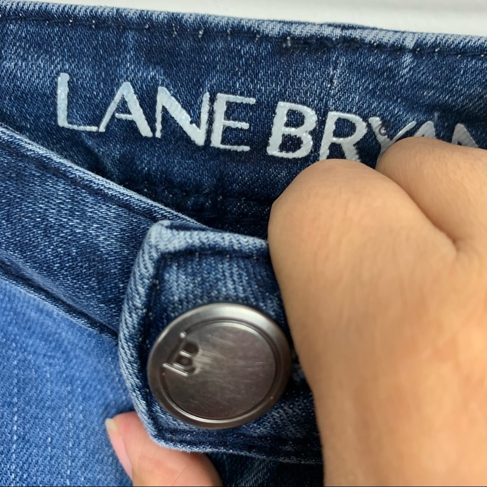Lane Bryant Patchwork Capri Jeans Size 16 - Picture 3 of 9